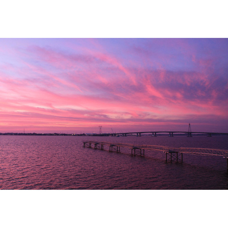 " Bay Sunrise " by Dan_Lowe, 48" W x 32" H