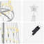  LED Christmas Tree 70 x 70 x 250 cm Metal-868654127