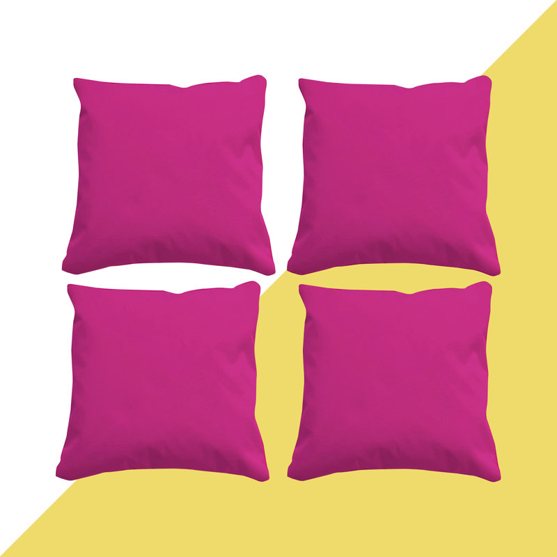 Garden Dining Chair Cushion, Pink