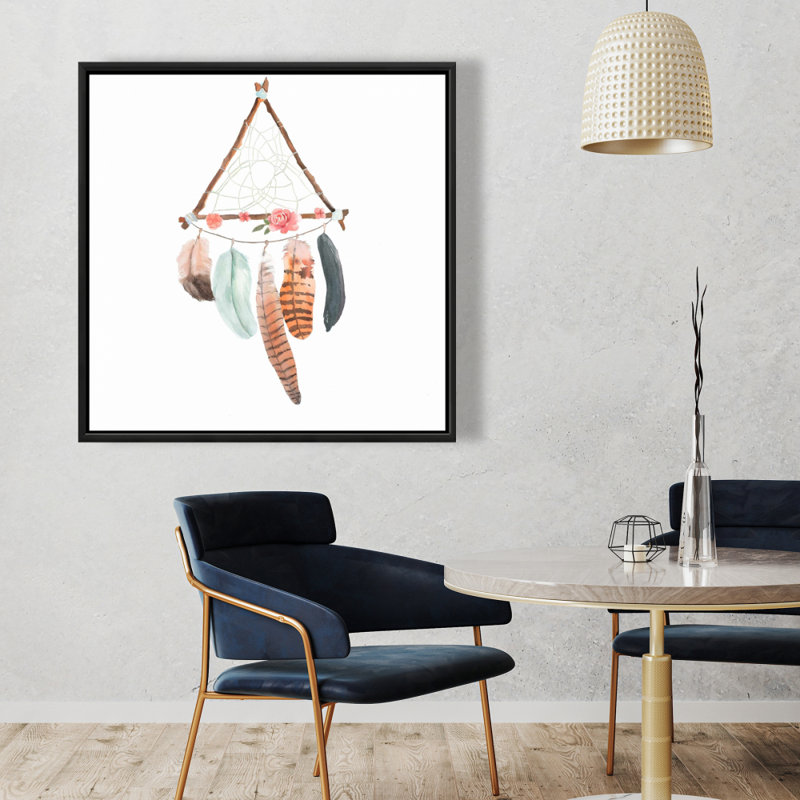 " Triangular Dream Catcher "