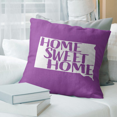 Chenille Reversible Throw Pillow