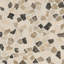 Marvella Pebble 12 in. x 12 in. Natural stone Mosaic Floor and Wall Tile-1688718676