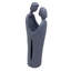 Faith COUPLE CONTEMPORARY STYLE Iron Figurine 16cm-92166413