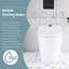 Toilette simple en céramique Smart 1,28 GPF-111669925