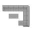 Canapé modulaire rembourré 12 pièces Soneson-385671843