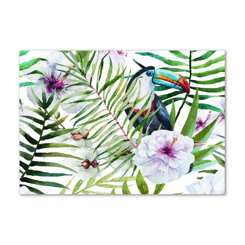 Tropic Toucan - Wrapped Canvas Print