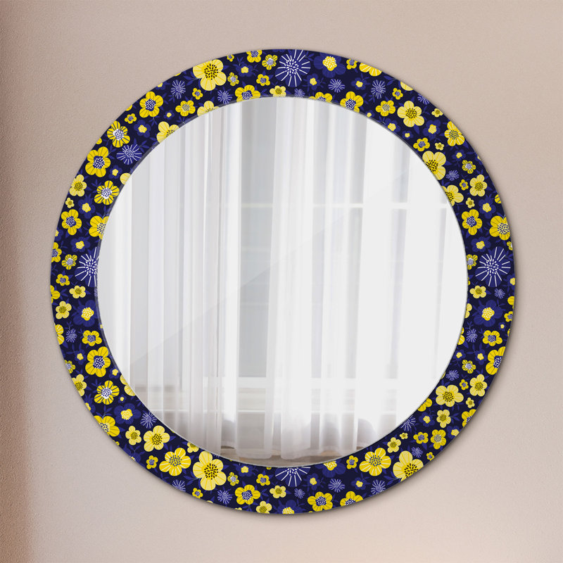 Huldar Glass Flat Wall Mirror
