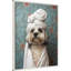 «Spa Day Pooch» par Keyshanna, reproduction d'art sur toile encadrée-2111111501