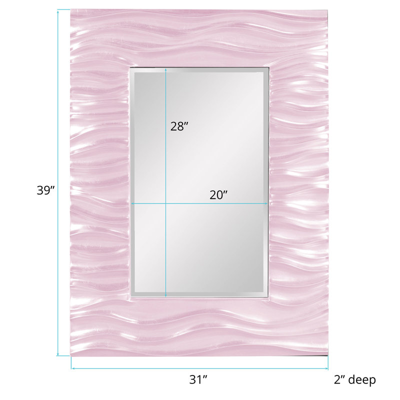 Miroir d'appoint Beahn, Lilas
