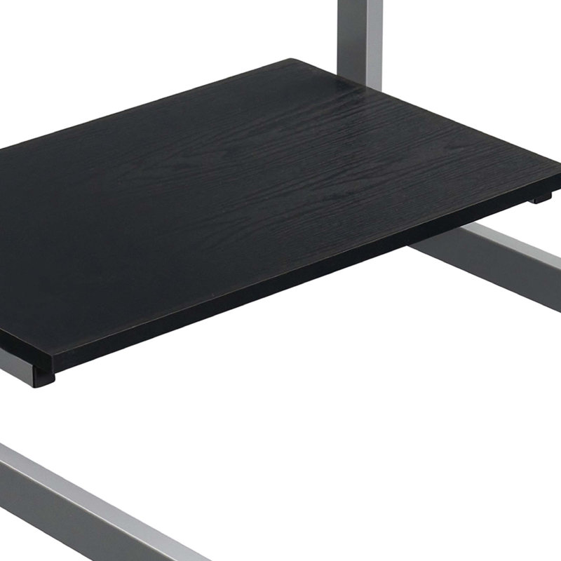 Compact Computer Cart With Storage