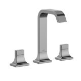 Two Handle Widespread Bathroom Faucet with Drain Assembly