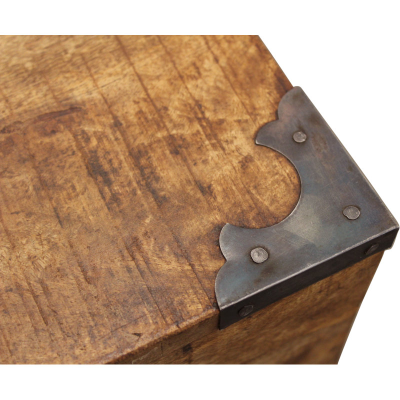 Mifley Solid Wood End Table, Natural