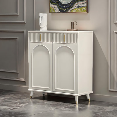 French style romantic storage shoe cabinet
