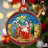 5.5'' Glass Ball Ornament