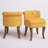 Tufted Velvet Side Chair with Solid Wood Legs (Set of 2)-696709292