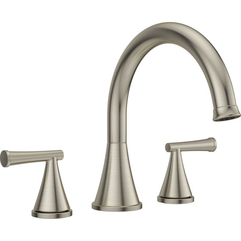 Deck Tub Filler, Chrome