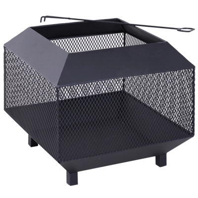Bentz Round Wood Burning Smokeless Fire Pit