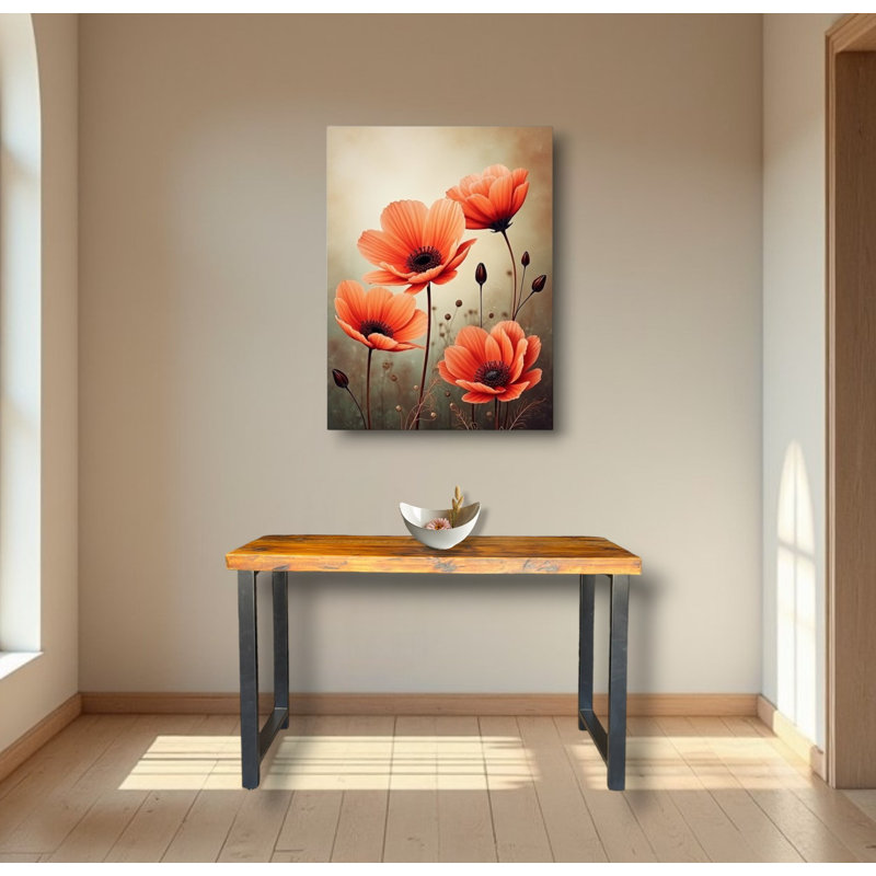 The Rustic Welcome Entryway Table, 30" H x 84" W x 15" D