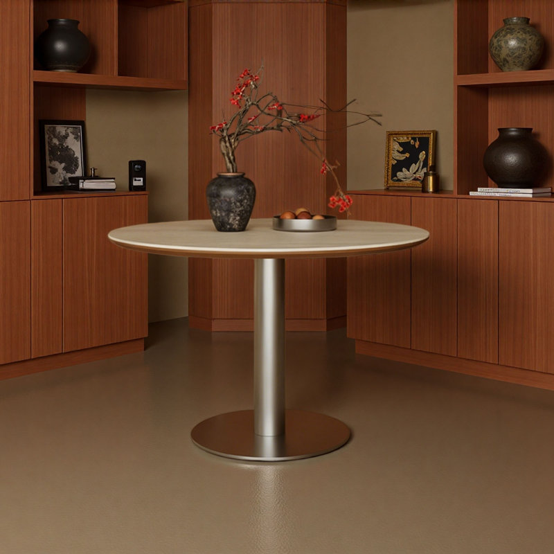 Table de salle à manger Mid-Century, H 29,5 po x L 39,4 po x l 39,4 po