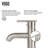 Seville 13" H Single Handle Vessel Sink Bathroom Faucet-3831211