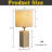 16'' Natural Small Travertine Stone Base Bedside Table Lamp – Modern Rectangular Nightstand Lamp With Beige Linen Shade For Bedroom Living Room Dining Room