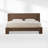 Modern Upholstered Platform Bed Frame with Channel Tufted Headboard, Minimalist Mid Century Style Bed for Bedroom-1728789777-1728789788