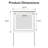 Smart LED Vanity Mirror With 3-Color Light-818392353