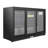 VITLIFE Back Bar Cooler with 3 Sliding Glass Doors，Under counter Beverage Refrigerator with LED,11.6 Cu.Ft.，Counter Height Commercial Bar Fridge for Beer, Wine, Soda in Bar, Restaurant, Home-123462500-123462504