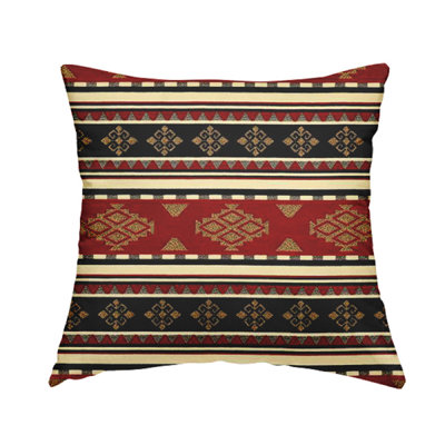 Oswaldo Striped Square Cushion