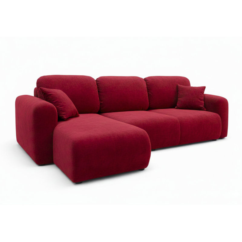 Ronnell 3 Seater Sofa Bed, Left Hand Facing Corner Sofa
