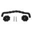 Black Cast Iron Pull Handles 12 inch Cabinet Door Handles Gate Handle Pull, Barn Door Hardware