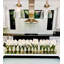 Orchids Centerpiece in Glass Planter-322954505-322954510