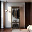 Armoire H 66,9 po, 2 portes, 2 tablettes, chêne naturel / blanc - Chambre-647643174