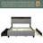 Chelly Upholstered Bookcase Bed-1479820587-1479820586