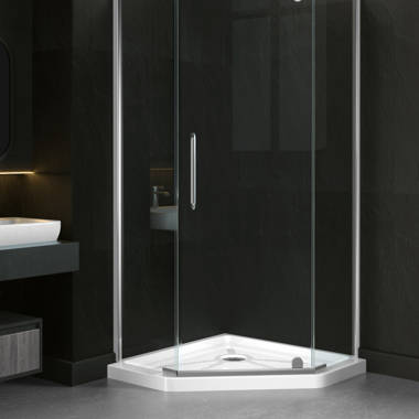 Swan 38'' W 38'' D Neo-Angle Triple Shower Base