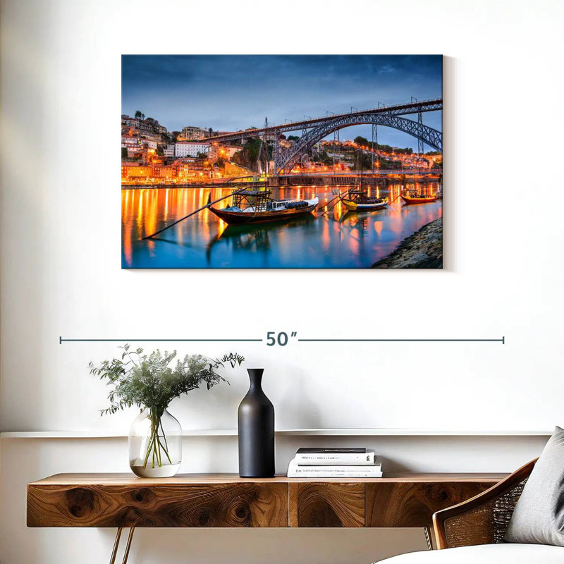 Bateaux du Douro, H 24 po x l 36 po