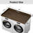 Washer Dryer Countertop Wood Topper With Edge For Laundry Room Storage And Organization-109937547