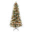 9' Lighted Artificial Fir Christmas Tree