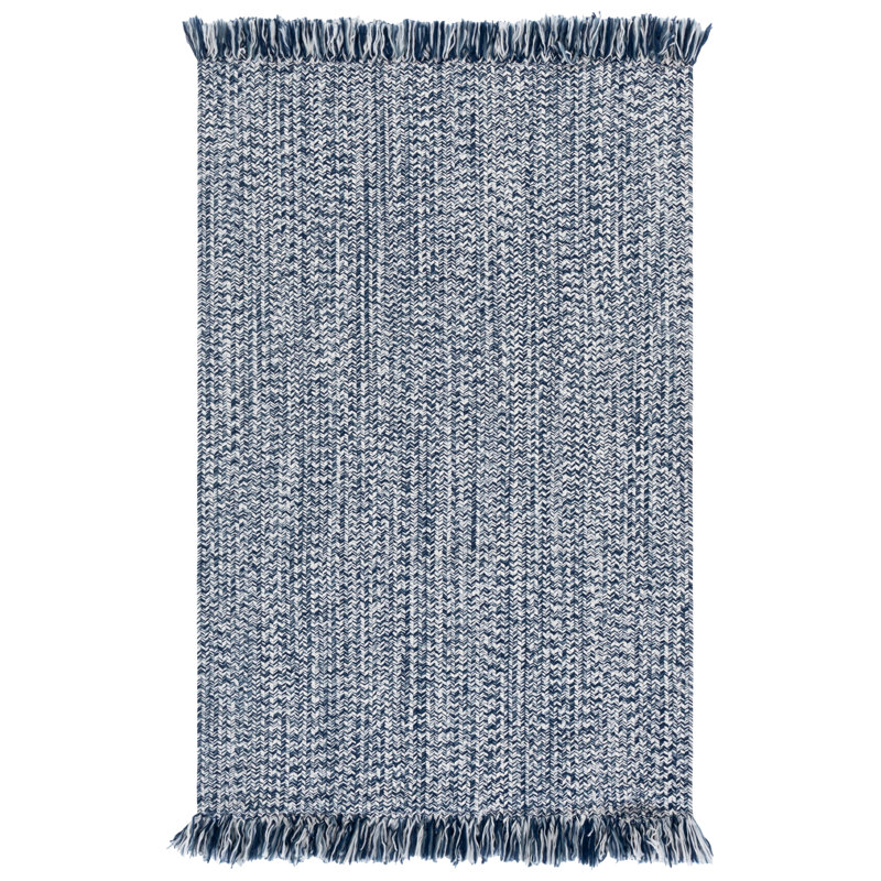 Braided 301 Hand Woven Machine Washable No Pattern Rug, Rectangle 3' x 5'
