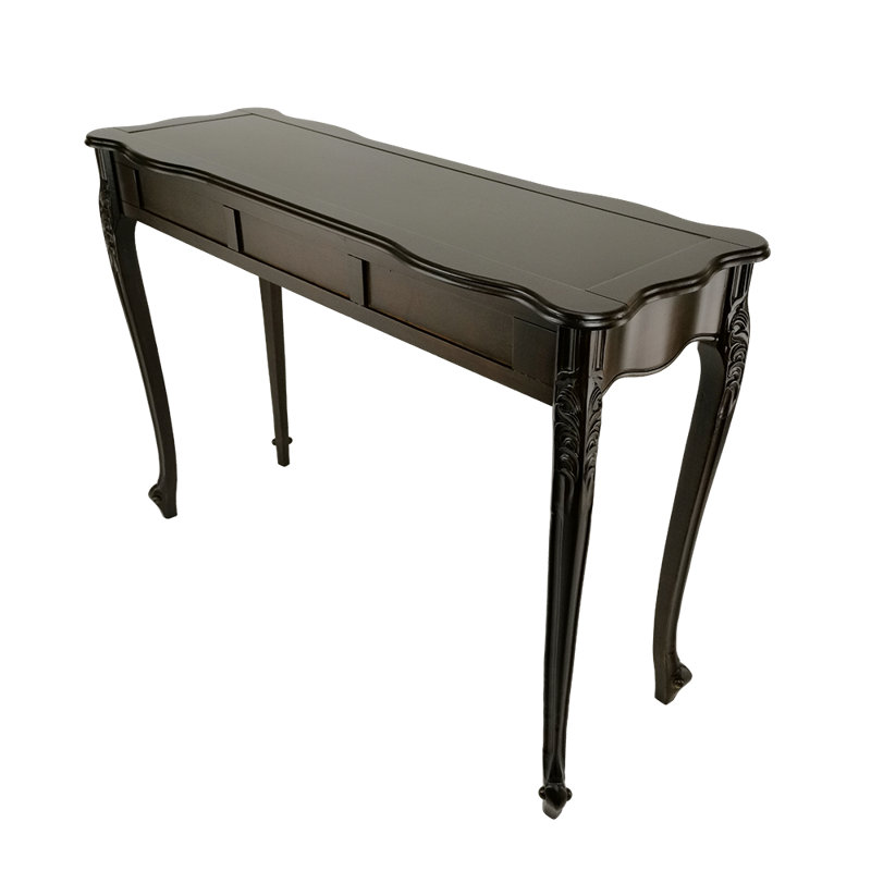 Console en bois massif 46 po Vine, Brun