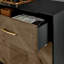 Ajaypal 100cm W 3 - Drawer Chest of Drawers