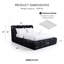 Lit plateforme touffeté Premier Modern-129456540-129456543