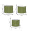  Torbery 3 Set Nesting Easy Fit Light Shades-1105921721