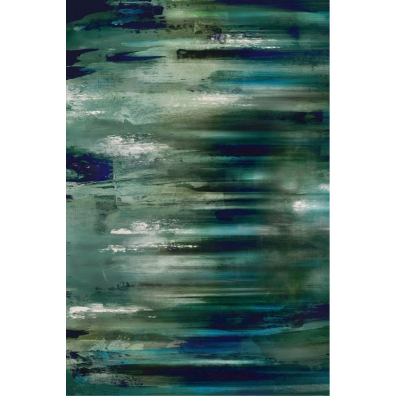 Glitch I Print by Elena Carlie, Glass Coat, 54" H x 36" W x 1.5" D