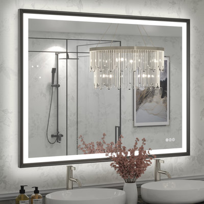 Miroir de salle de bain / meuble-lavabo mural Molly