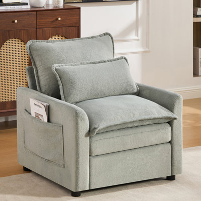 Fauteuil rembourré 32 po