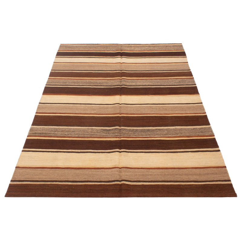 Boho brun Kilim 6 pi 1 po x 10 pi 0 po