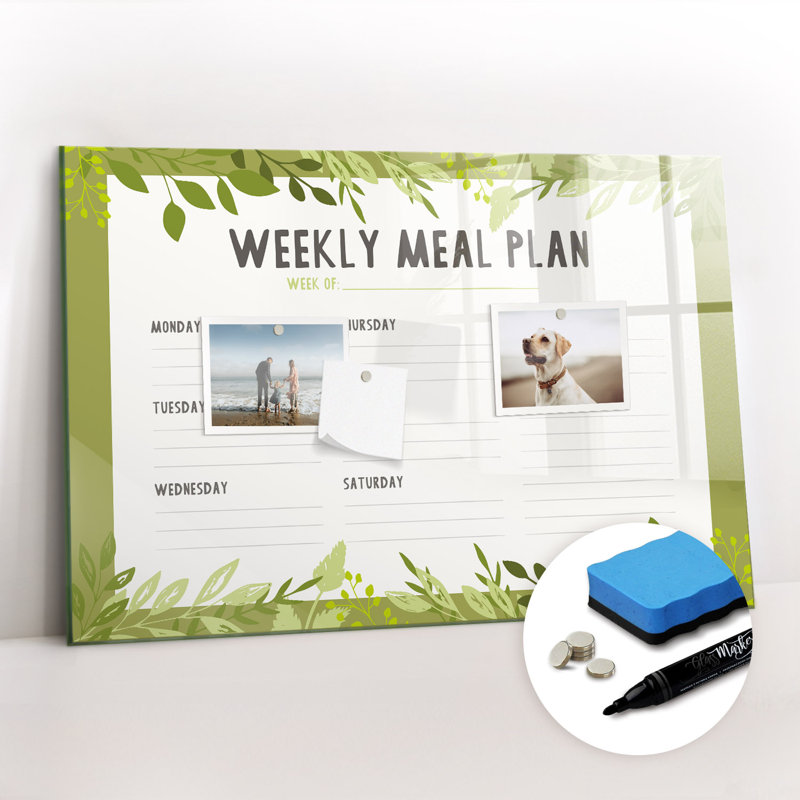 Magnetic Glass Dry Erase Board