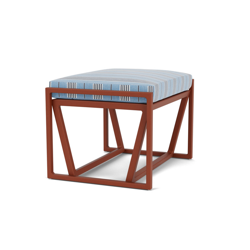 Summit Outdoor Ottoman, Woodland, Hansen Sky