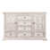 Commode combinée 6 tiroirs Temple Cloud